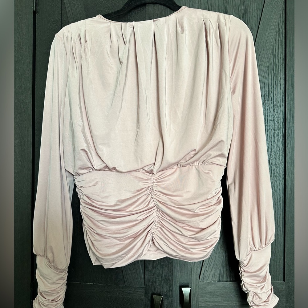 Express satin blouse